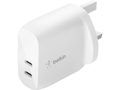 Belkin BOOST CHARGE Universal USB Wall Charger, White (WCB006DQWH)