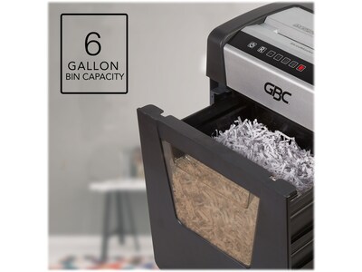 GBC ShredMaster SX15-06 15-Sheet Cross Cut Shredder (1758500F)