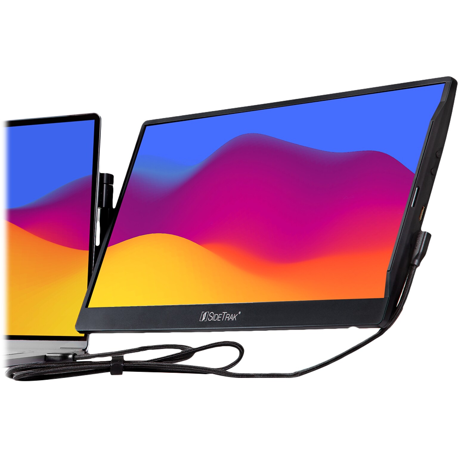 SideTrak Swivel 14 60 Hz LED Portable Monitor, Black (STTL14BL)