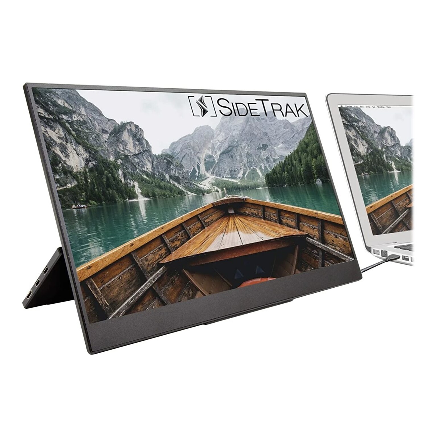 SideTrak Solo 15.6 60 Hz LED Portable Monitor, Black (STFRHDTC15BL)