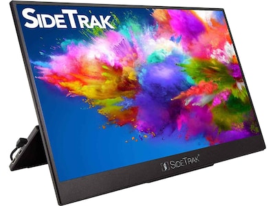 SideTrak Solo 15.8 LED Portable Monitor, Black (STFRHD16BL)