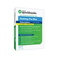 QuickBooks Desktop Pro Plus with Enhanced Payroll 2022 1-Year Subscription for 1 User, Windows, CD/Download (5100046)