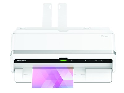 Fellowes Venus 125 Thermal & Cold Laminator, 13" Width, White (5746101)