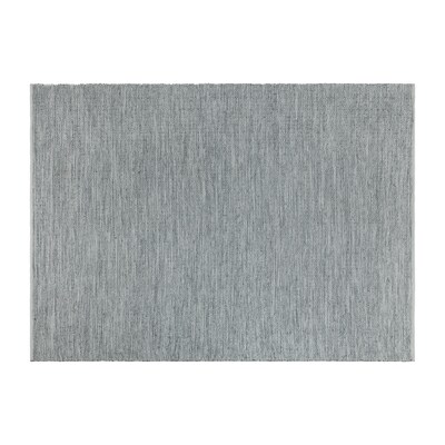 Flash Furniture Abbott Polypropylene 125 x 94 Rectangular Handwoven Rug, Gray (CI209397810BL)