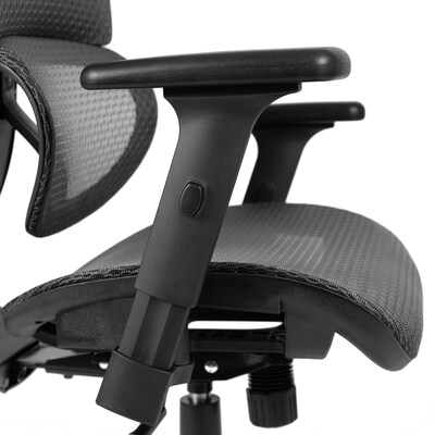 Flash Furniture LO Ergonomic Mesh Swivel Office Chair, Gray (HLC1388F1KGY)