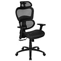 Flash Furniture LO Ergonomic Mesh Swivel Office Chair, Black (HLC1388F1KBK)