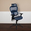 Flash Furniture LO Ergonomic Mesh Swivel Office Chair, Blue (HLC1388F1KBL)