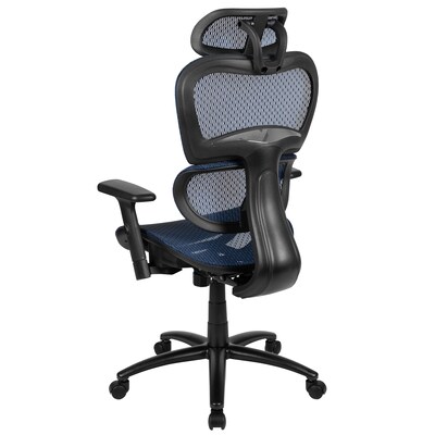 Flash Furniture LO Ergonomic Mesh Swivel Office Chair, Blue (HLC1388F1KBL)