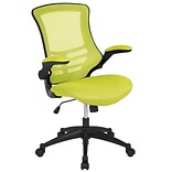 Flash Furniture Ergonomic Mesh Swivel Mid-Back Task Office Chair, Green (BLX5MGRN)
