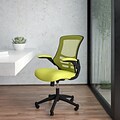 Flash Furniture Kelista Ergonomic Mesh Swivel Mid-Back Task Office Chair, Green (BLX5MGRN)