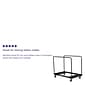 Flash Furniture Steel Folding Table Dolly For Round Folding Tables, Black