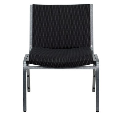 Flash Furniture Hercules Series Fabric Accent Chair, Black (XU60555BK)