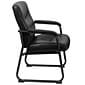 Flash Furniture HERCULES Faux Leather Reception Chair, Black (GO2136)