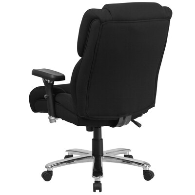 sh Furniture HERCULES Series Fabric Swivel 24/7 Intensive Use Big & Tall Executive Office Chair, Black (GO2149)