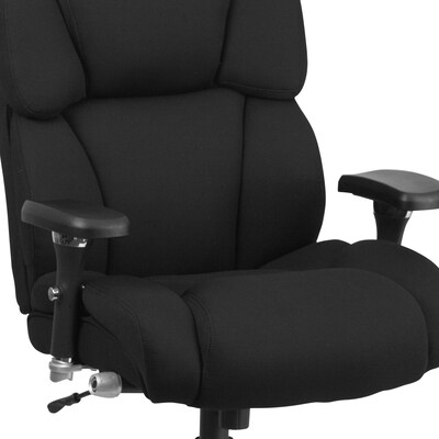 sh Furniture HERCULES Series Fabric Swivel 24/7 Intensive Use Big & Tall Executive Office Chair, Black (GO2149)