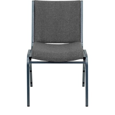 Flash Furniture HERCULES Series Fabric Stack Chair, Gray (XU60153GY)