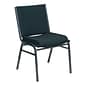 Flash Furniture HERCULES 3'' Thick Padded Stack Chairs, Dark Green