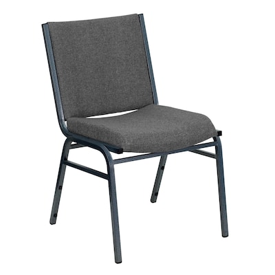 Flash Furniture HERCULES Series Fabric Stack Chair, Gray (XU60153GY)