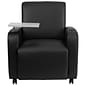 Flash Furniture Leather Guest Chair, Black (BT8217BKCS)