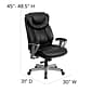 Flash Furniture HERCULES LeatherSoft Executive Big & Tall Chair, Black (GO-1534-BK-LEA-GG)