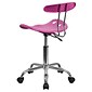 Flash Furniture Polymer Vibrant Computer Task Chairs With Tractor Seat (LF214CNDYHRT)