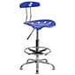 Flash Furniture Vibrant Drafting Stools With Tractor Seat (LF215NTCLBLUE)