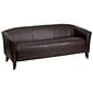 Flash Furniture HERCULES Imperial Series 72.75" LeatherSoft Sofa, Brown (1113BN)