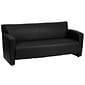 Flash Furniture HERCULES Majesty Series 68.5" LeatherSoft Sofa, Black (2223BK)