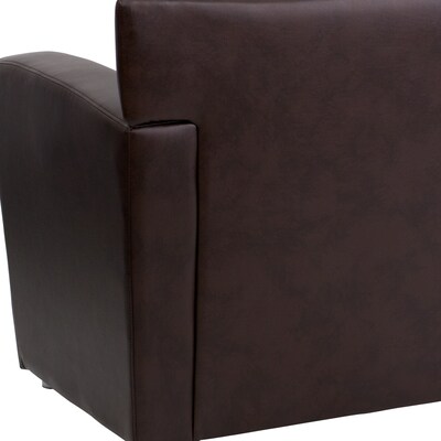 Flash Furniture HERCULES Majesty Series 68.5" LeatherSoft Sofa, Brown (2223BN)