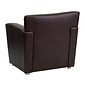 Flash Furniture Hercules Wood/Veneer Guest Chair, Brown (2221BN)