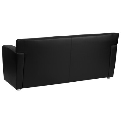 Flash Furniture HERCULES Majesty Series 68.5" LeatherSoft Sofa, Black (2223BK)