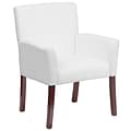 Flash Furniture Leather Reception Set, White (BT353WHLEA)