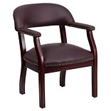 Flash Furniture Faux Leather Conference Chair, Burgundy (BZ105LF19LEA)