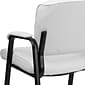 Flash Furniture Metal Guest Chair, Black (BT1404WH)
