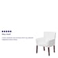 Flash Furniture Leather Reception Set, White (BT353WHLEA)