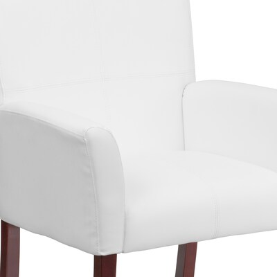 Flash Furniture Leather Reception Set, White (BT353WHLEA)