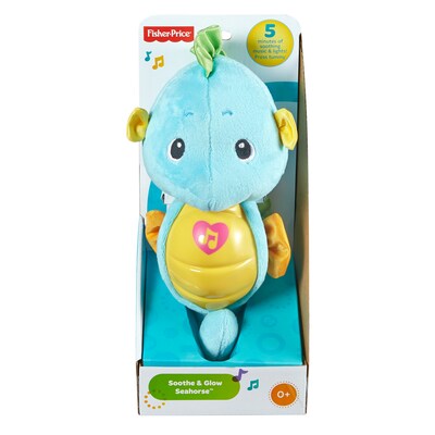 Fisher-Price Soothe & Glow Seahorse, Blue (DGH78)