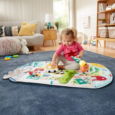 Fisher-Price Activity City Gym to Jumbo Play Mat (GRV42)