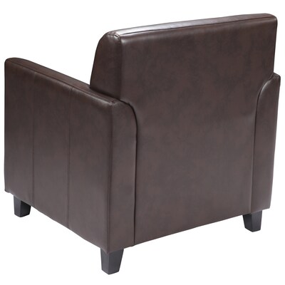 Flash Furniture HERCULES Diplomat Series LeatherSoft Office Guest and Reception Chairs Brown (BT8271BN)