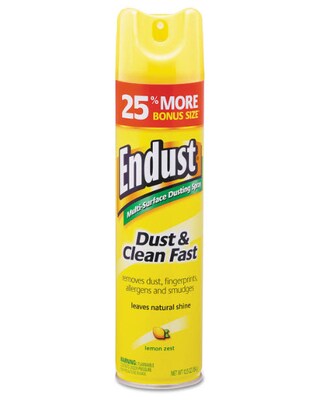 Endust® Multi-Surface Dusting & Cleaning Spray, 12.5 Oz., EA
