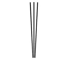 Berkley Square Unwrapped 7-3/4 Round Stirrer, Black, 500/Pack (1241207)