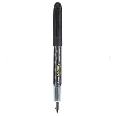 Pilot Varsity Fountain Pen, Medium Point, Black Ink (90010)