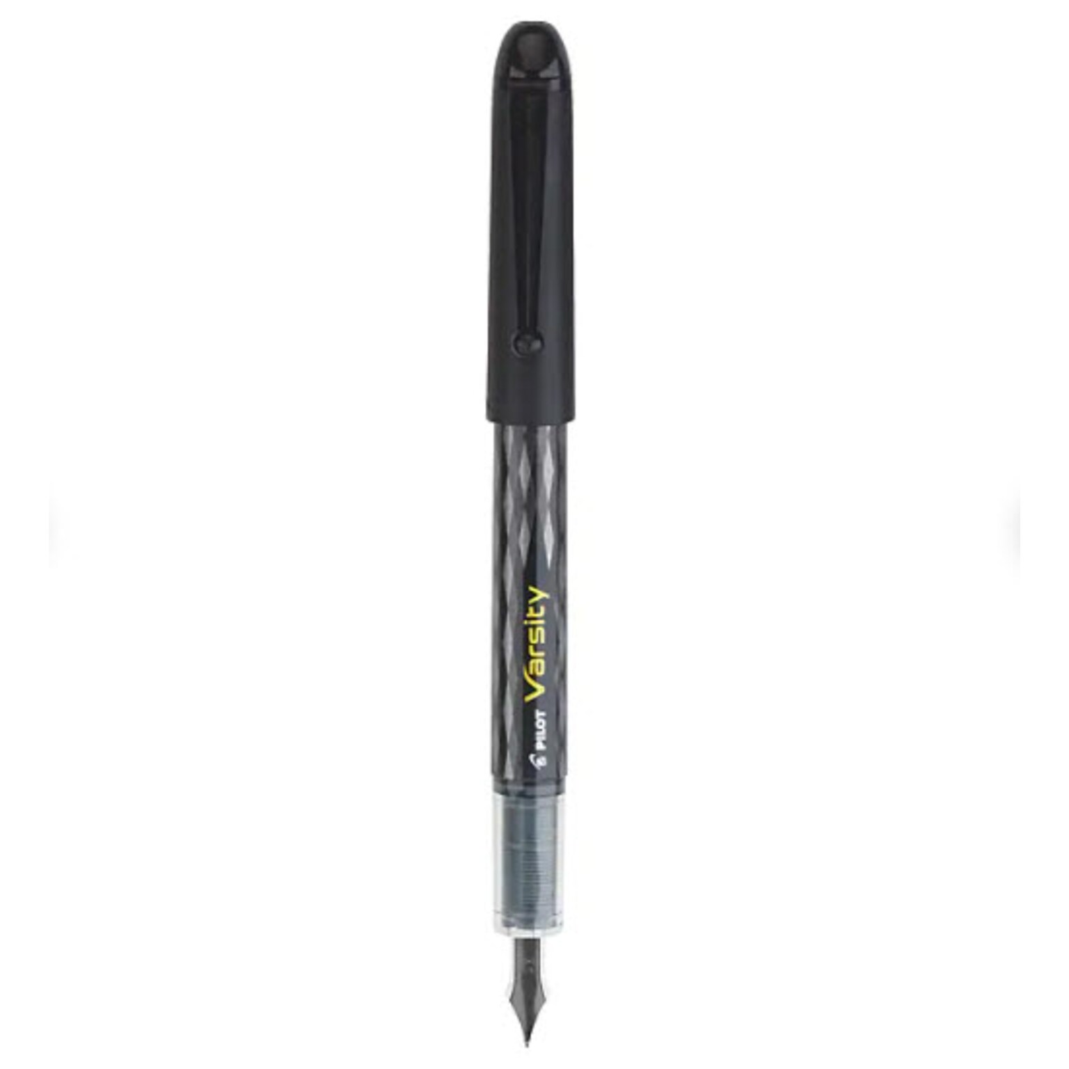 Pilot Varsity Fountain Pens, 1.0mm Nib, Black Ink (90010)