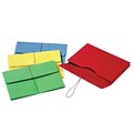 Pendaflex Colored Expanding Wallets with Flap & Cord Closure, Legal, Assorted Colors, 50/Box (245ASST)