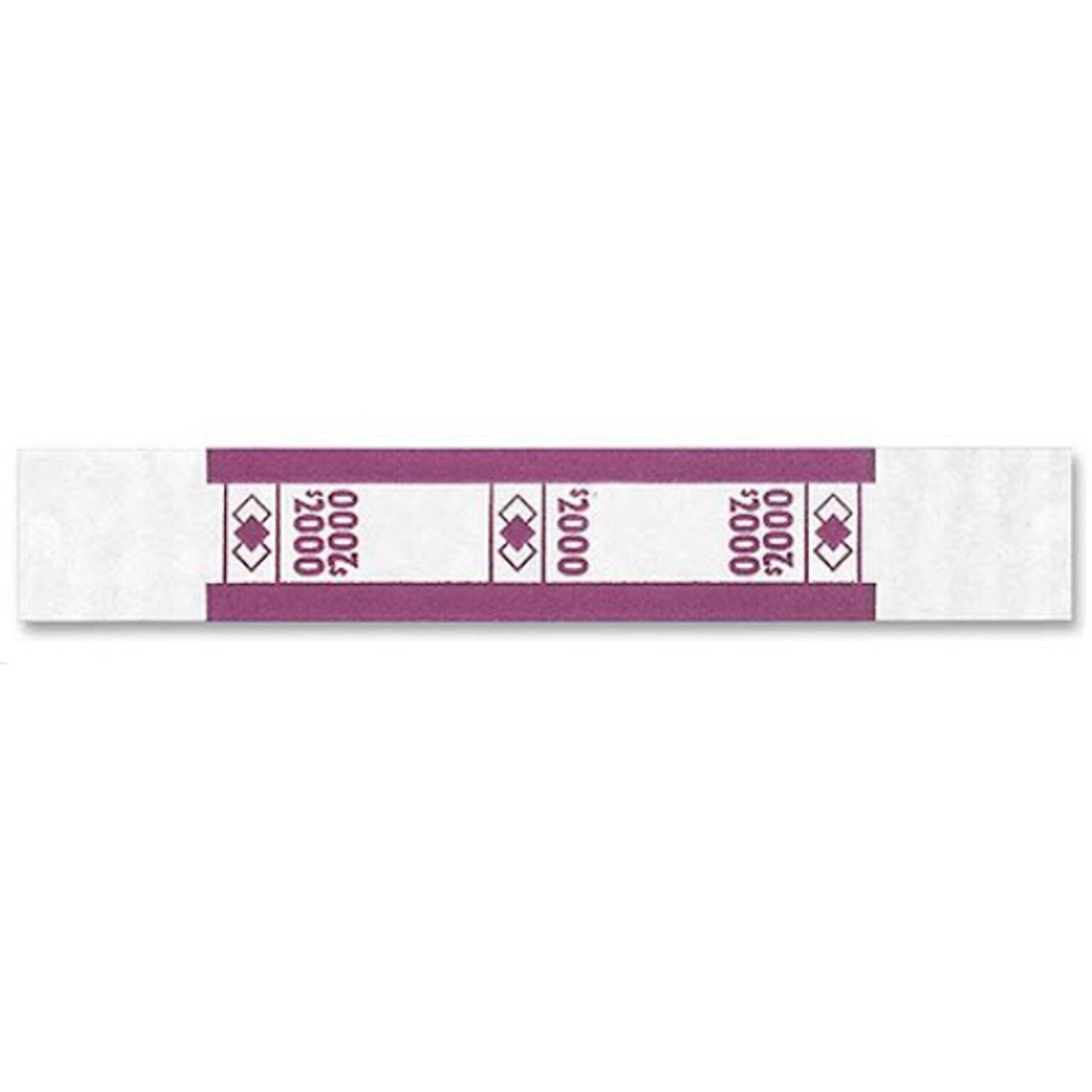 SecurIT $2,000 Currency Straps, 1000/Pack (PMF55032)