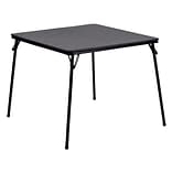 Flash Furniture 33 1/2 Folding Card Multi-Purpose Table, Black (1169110FLA)