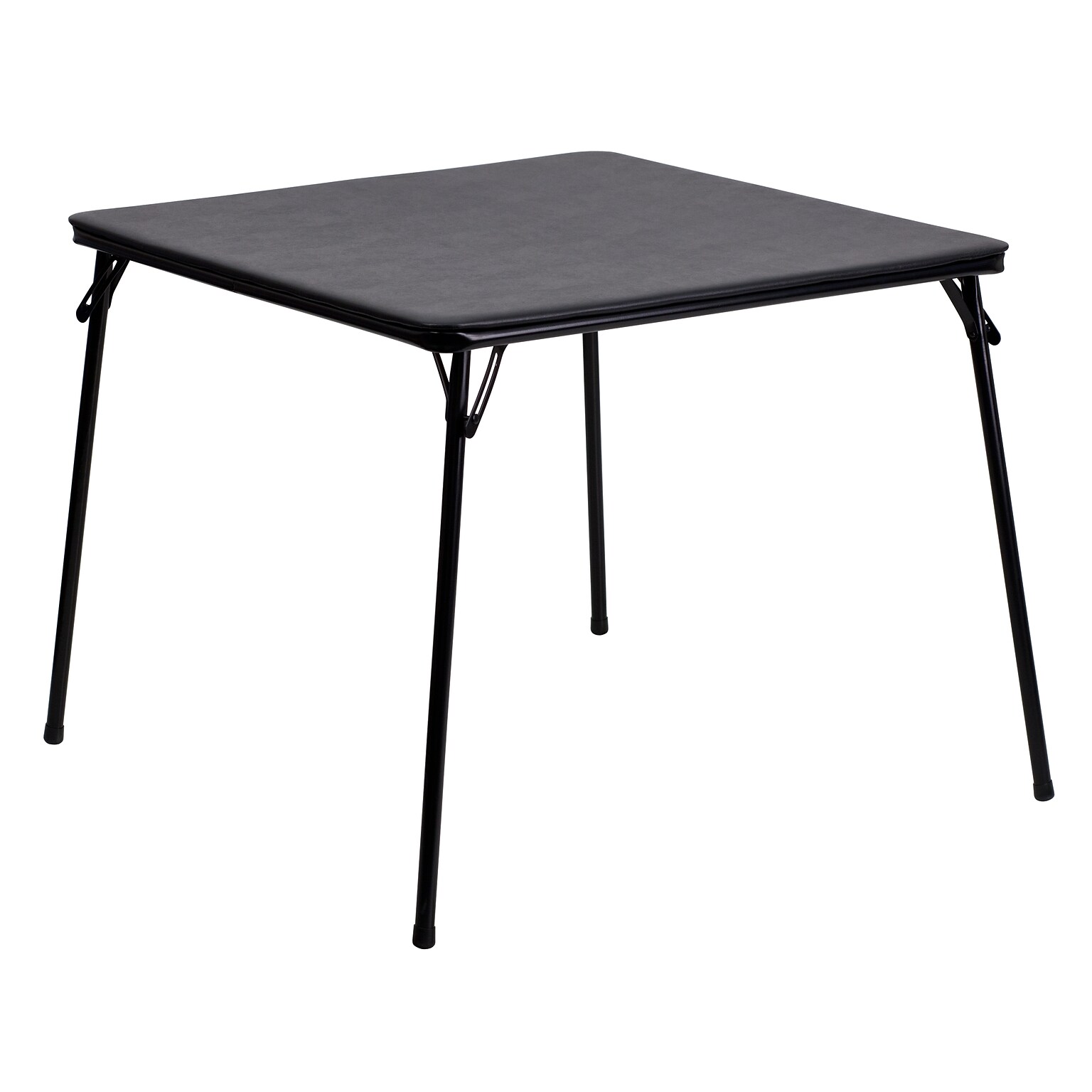 Flash Furniture Madelyn Folding Table, 33.5 x 33.5, Black (JB2)