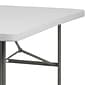 Flash Furniture Elon Folding Table, 60" x 30", Granite White (DADYCZ152Z)