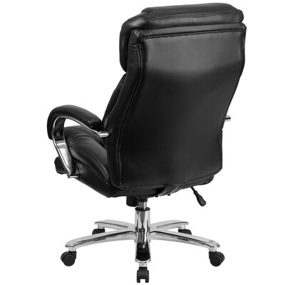 Flash Furniture HERCULES Series Ergonomic LeatherSoft Swivel Big & Tall Executive Office Chair, Black (GO2078LEA)