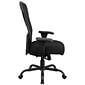 Flash Furniture HERCULES Series Ergonomic Mesh Swivel 24/7 Intensive Use Big & Tall Multifunction Office Chair, Black (LQ3BK)